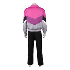 Crime 101 (2026) Ormon Pink Black Set Outfits Cosplay Costume 