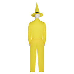 Curious George The Man With The Yellow Hat Suit Set Outfits Cosplay Costume
