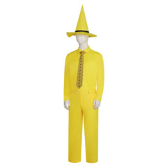 Curious George The Man With The Yellow Hat Suit Set Outfits Cosplay Costume