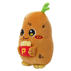 Cute Eating Potato Cosplay Plush Toys Cartoon Soft Stuffed Dolls Mascot Birthday Xmas Gift - Original