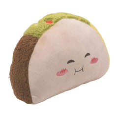 Cute Taco Pillow Cosplay Plush Toys Cartoon Soft Stuffed Dolls Mascot Birthday Xmas Gift - Original