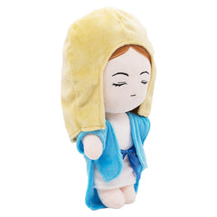 Cute The Virgin Mary Blue Cosplay Plush Toys Cartoon Soft Stuffed Dolls Mascot Birthday Xmas Gift