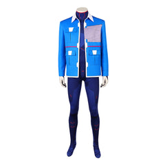 Cyberpunk: Edgerunners 2 (2026) D Blue Jumpsuit Jacket Outfits Cosplay Costume 