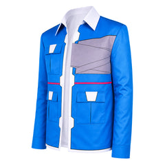 Cyberpunk: Edgerunners 2 (2026) D Blue White Jacket Outfits Halloween Cosplay Costume