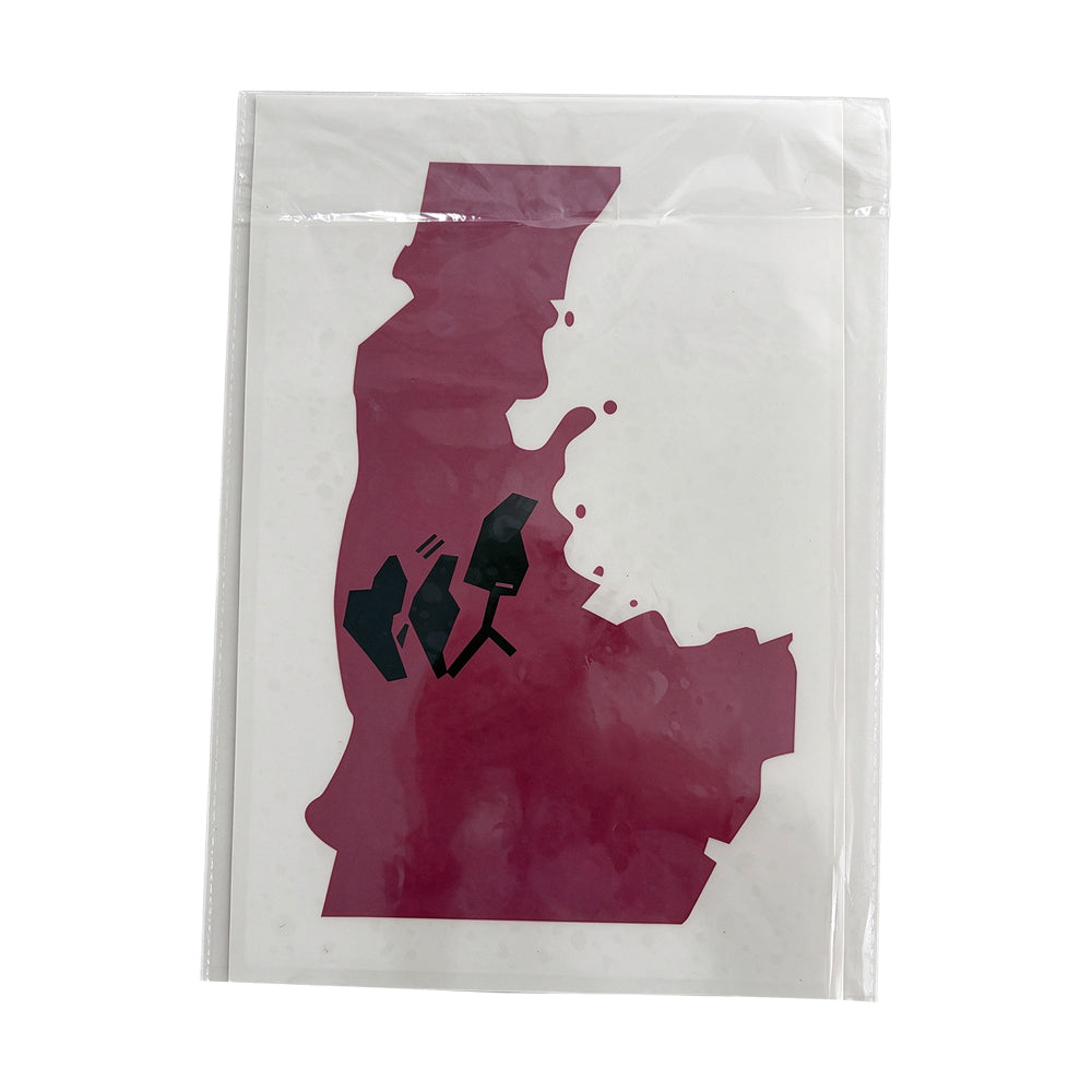 Cyberpunk: Edgerunners 2 (2026) D Red Face Tattoo Stickers Cosplay Accessories Props