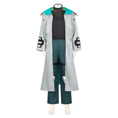 Cyberpunk: Edgerunners 2 (2026) Weak Kingsley Gray Coat Set Outfits Cosplay Costume 