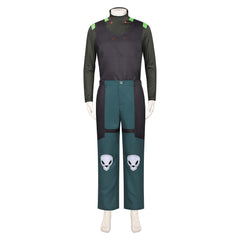 Cyberpunk: Edgerunners 2 (2026) Weak Kingsley Gray Coat Set Outfits Cosplay Costume 