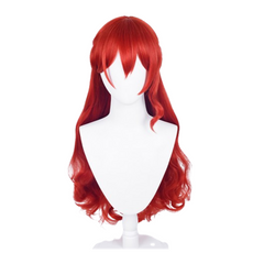 Game Honkai: Star Rail Himeko Cosplay Wig Heat Resistant Synthetic Hair Carnival Halloween Party Props