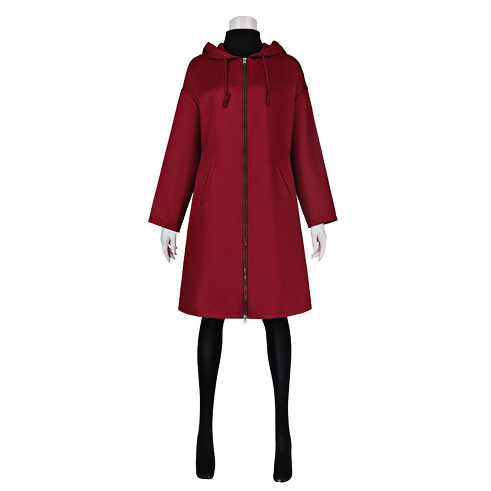 Daemons Of The Shadow Realm (2026) Gabby Red Coat Set Outfits Cosplay Costume