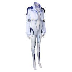 Dagger White Jumpsuit Outfits Cosplay Costume Halloween Carnival Suit