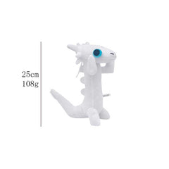 Dancing Dragon Black And White Plush Toys Cartoon Soft Stuffed Dolls Mascot Birthday Xmas Gift