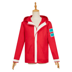 Dandadan (2024) Momo Ayase Red Jacket Coat Outfits Cosplay Costume 