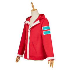 Dandadan (2024) Momo Ayase Red Jacket Coat Outfits Cosplay Costume 