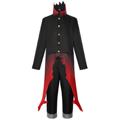 Dandadan (2024) Okarun Black Red Set Outfits Cosplay Costume 