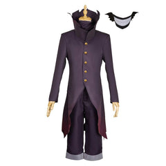 Dandadan (2024) Okarun Transformation Black Red Outfits Cosplay Costume