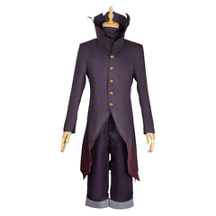 Dandadan (2024) Okarun Transformation Black Red Outfits Cosplay Costume 