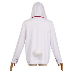 Dandadan (2024) Turbo Granny White Hoodie Outfits Cosplay Costume - Coshduk