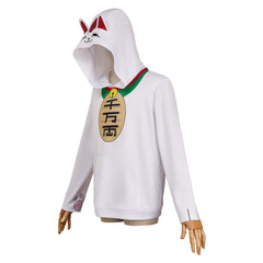 Dandadan (2024) Turbo Granny White Hoodie Outfits Cosplay Costume - Coshduk