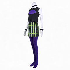 Danny Phantom Sam Manson Purple Green Set Outfits Cosplay Costume  