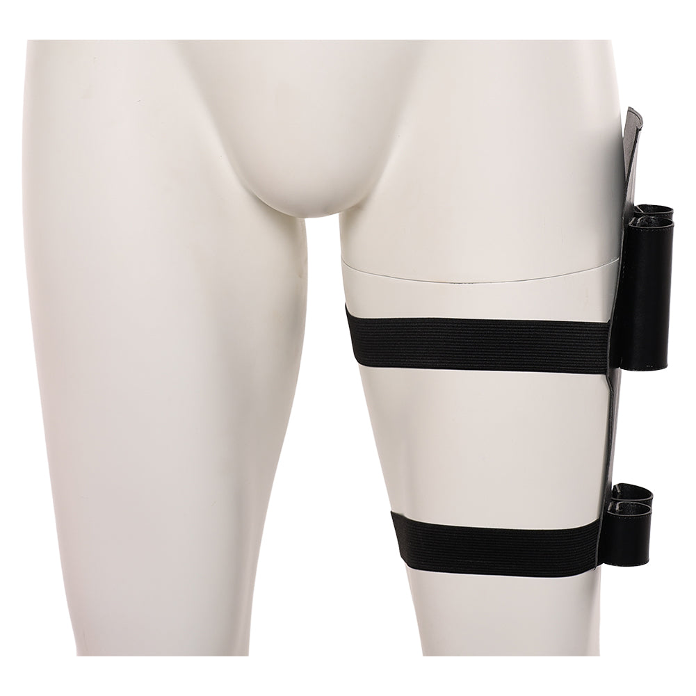 Daredevil: Born Again 2 (2026) Matthew Murdock Black Billy Club Holster Leg Straps Cosplay Accessories Props