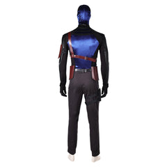 Daredevil: Born Again (2025) Bullseye Blue Black Set Outfits Cosplay Costume 