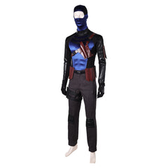 Daredevil: Born Again (2025) Bullseye Blue Black Set Outfits Cosplay Costume 