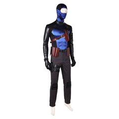 Daredevil: Born Again (2025) Bullseye Blue Black Set Outfits Cosplay Costume 