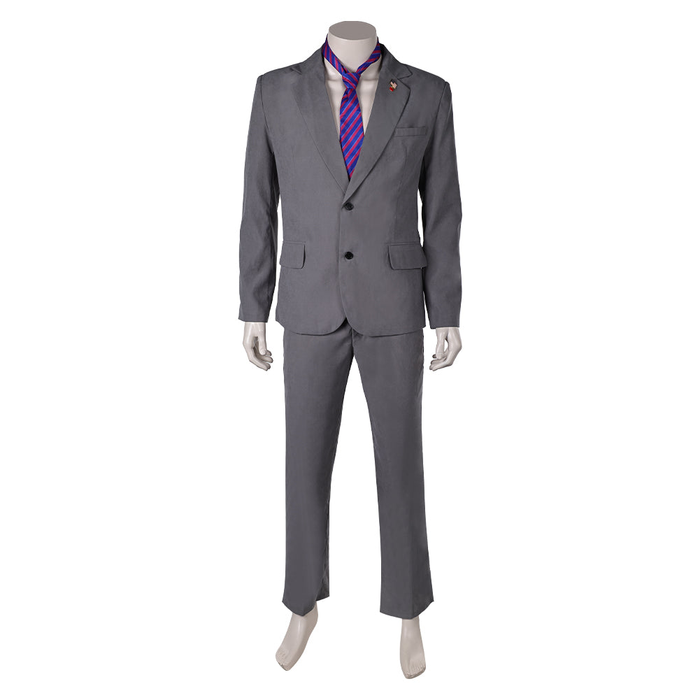 Daredevil: Born Again (2025) Kingpin Wilson Fisk Gray Suit Outfits Cosplay Costume 