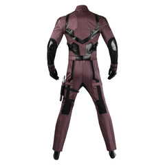 Daredevil: Born Again (2025) Matthew Murdock Dark Red Jumpsuit Outfits Cosplay Costume 