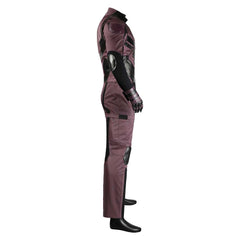 Daredevil: Born Again (2025) Matthew Murdock Dark Red Jumpsuit Outfits Cosplay Costume 