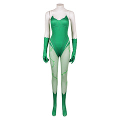 Dark Legion (2025) Poison Ivy Green Jumpsuit Set Outfits Cosplay Costume 