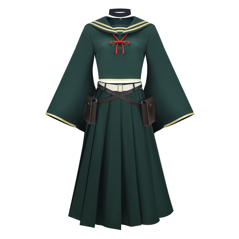 Dead Account (2026) Kiyomi Urusugawa Green School Uniform Set Outfits Cosplay Costume