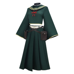 Dead Account (2026) Kiyomi Urusugawa Green School Uniform Set Outfits Cosplay Costume