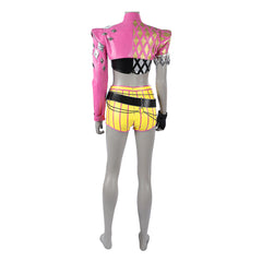 Dead By Daylight MiNA Pink Yellow Full Set Outfits Halloween Cosplay Costume