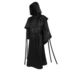Dead By Daylight The Ghost Face Black Robe Set Outfits Halloween Cosplay Costume