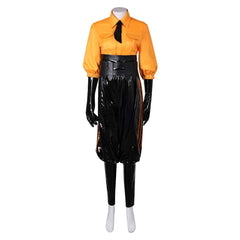 Deadlock (2024) Haze Orange Black Set Outfits Cosplay Costume 