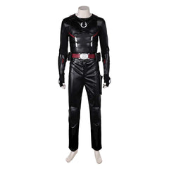 Deadpool & Wolverine (2024) Blade Black Outfits Cosplay Costume Halloween Carnival Suit