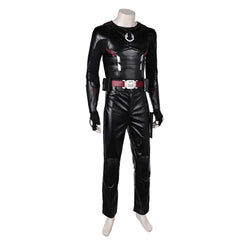 Deadpool & Wolverine (2024) Blade Black Outfits Cosplay Costume Halloween Carnival Suit