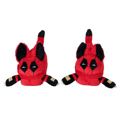 Deadpool & Wolverine (2024) Deadpool Wade Wilson Wolverine James Howlett Bob Cosplay Slippers Halloween Plush Shoes 