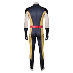 Deadpool & Wolverine (2024) Wolverine Black Jumpsuit Outfits Cosplay Costume Halloween Carnival Suit 