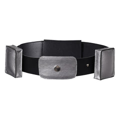 Dedra Meero Black Silver Belt Waistband Cosplay Accessories Props