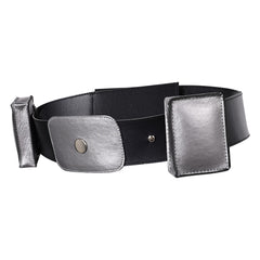 Dedra Meero Black Silver Belt Waistband Cosplay Accessories Props