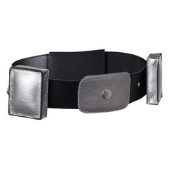Dedra Meero Black Silver Belt Waistband Cosplay Accessories Props