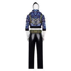 Delta Force Hackclaw Blue Green Set Outfits Halloween Cosplay Costume 