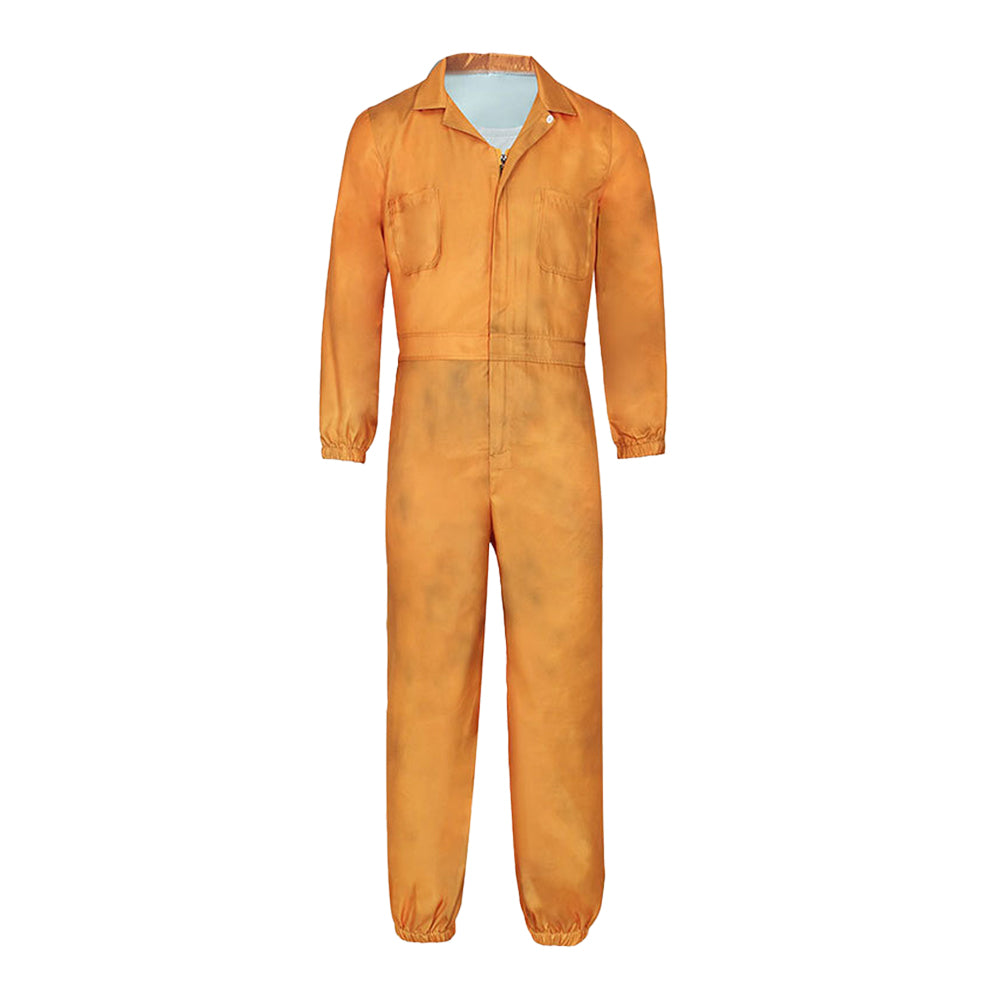 Delta Force Tide Prison Uniform Yellow Distressed Jumpsuit Outfits Cosplay Costume 