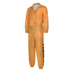 Delta Force Tide Prison Uniform Yellow Distressed Jumpsuit Outfits Cosplay Costume 