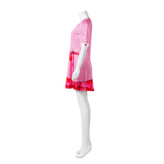 Descendants: The Rise Of Red (2024) Bridget Pink Outfits Cosplay Costume Halloween Carnival Suit