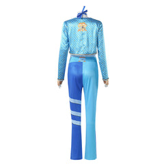 Descendants: The Rise Of Red (2024) Chloe Blue Outfits Cosplay Costume Halloween Carnival Suit 