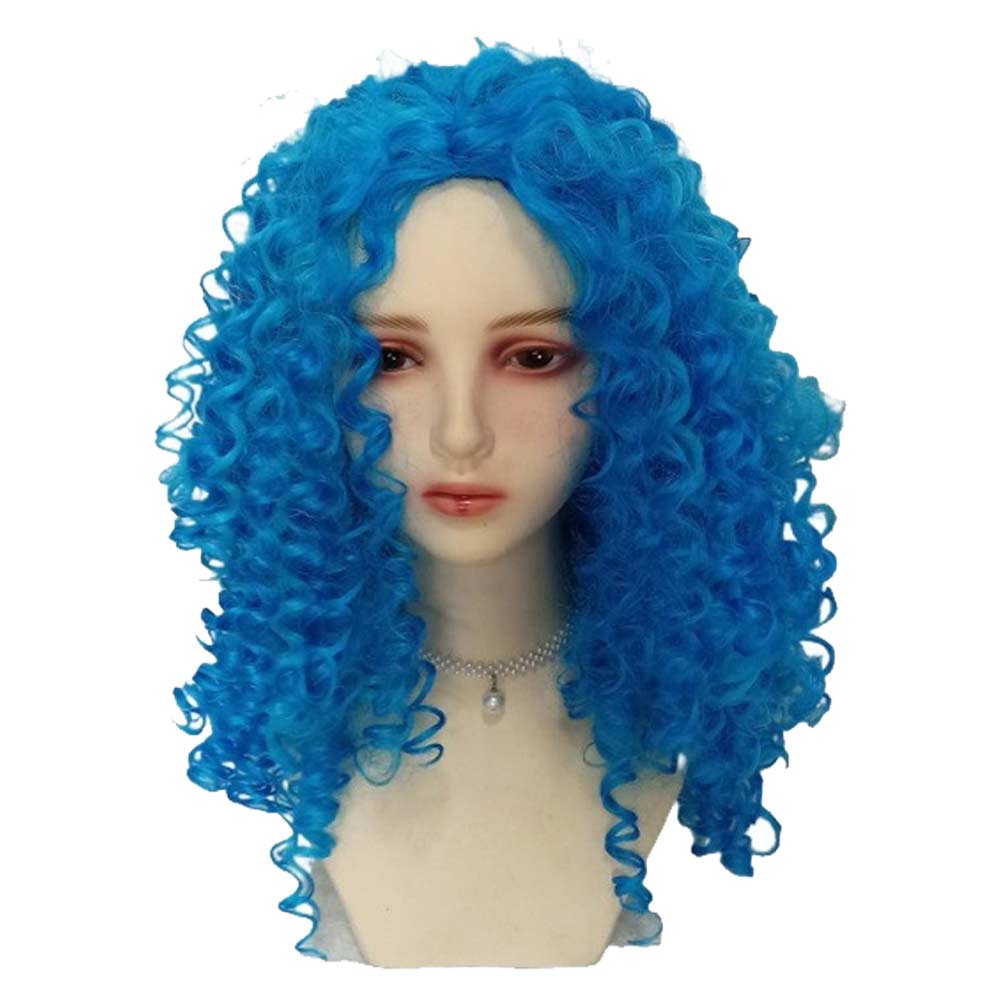 Descendants: The Rise Of Red (2024) Chloe Blue Wig Cosplay Accessories Carnival Halloween Party Props