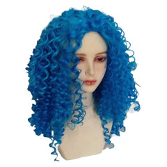 Descendants: The Rise Of Red (2024) Chloe Blue Wig Cosplay Accessories Carnival Halloween Party Props